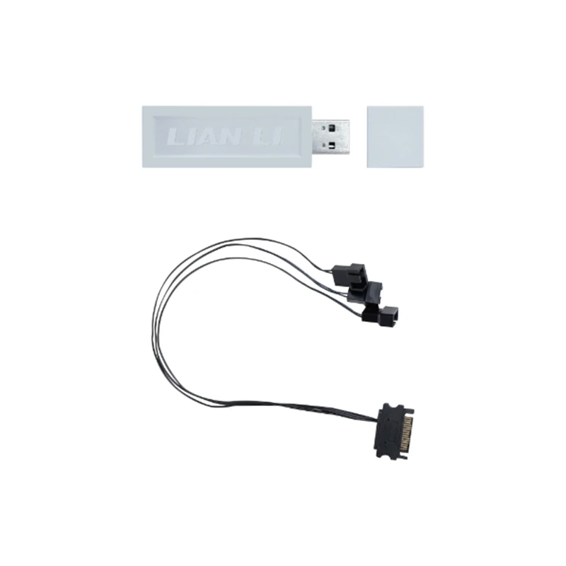 Controlador LIANLI L-Wireless, transmisor inalámbrico USB, cable emisor de luz inalámbrico y ventilador inalámbrico dedicado. - imagen 3