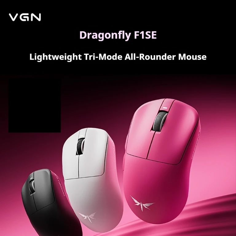 Ratón para juegos VGN Dragonfly F1SE E-Sports PAW3395 con batería de larga duración, ratón inalámbrico Bluetooth con conectividad de tres modos - imagen 2
