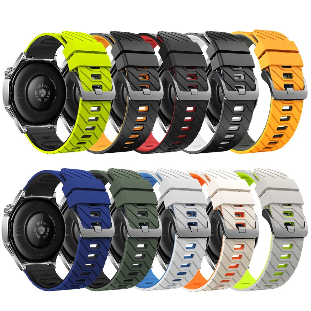 Correa de silicona de 22mm para pulsera Huami Amazfit BALANCE 2 para Amazfit Bip 6 5/GTR 4 3 Pro 2e/Stratos/Cheetah Pro - imagen 2