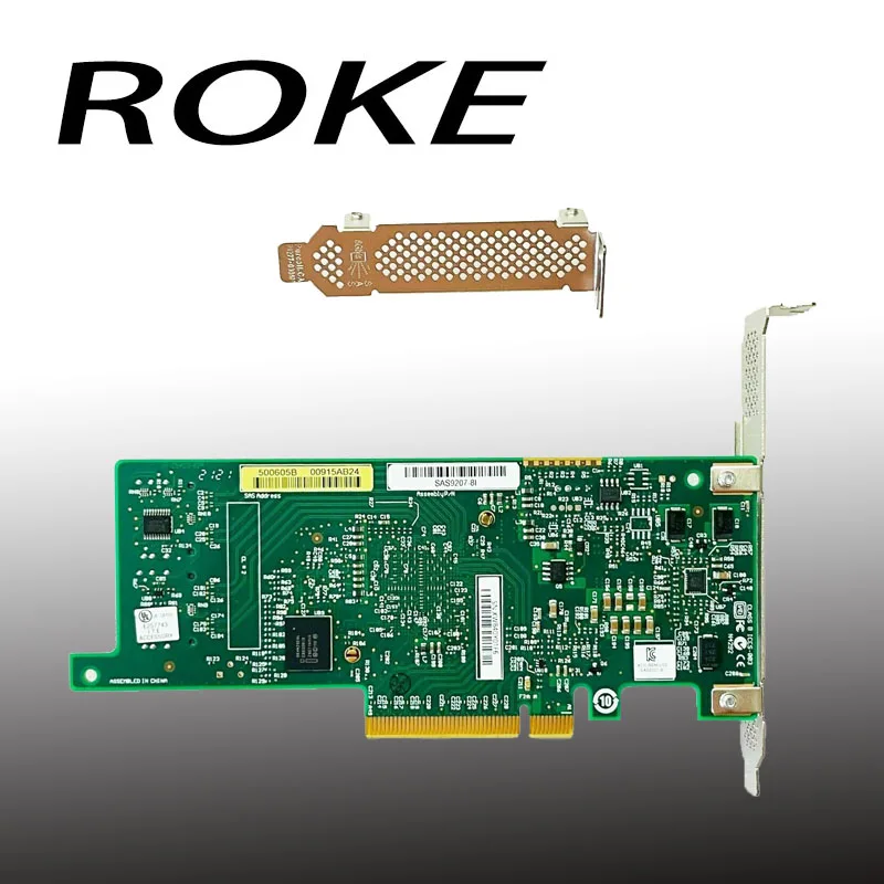 LSI 9207-8i 6Gbs SAS HBA P20 Modo TI para ZFS FreeNAS unRAID + 2* 8087 Cable SATA - imagen 3