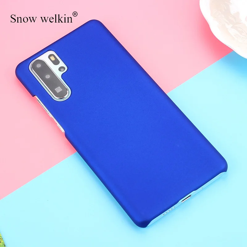Para Huawei P30 nuevo multicolor de lujo de goma mate funda de plástico duro para Huawei P30 Pro LiteBack fundas de teléfono - imagen 4