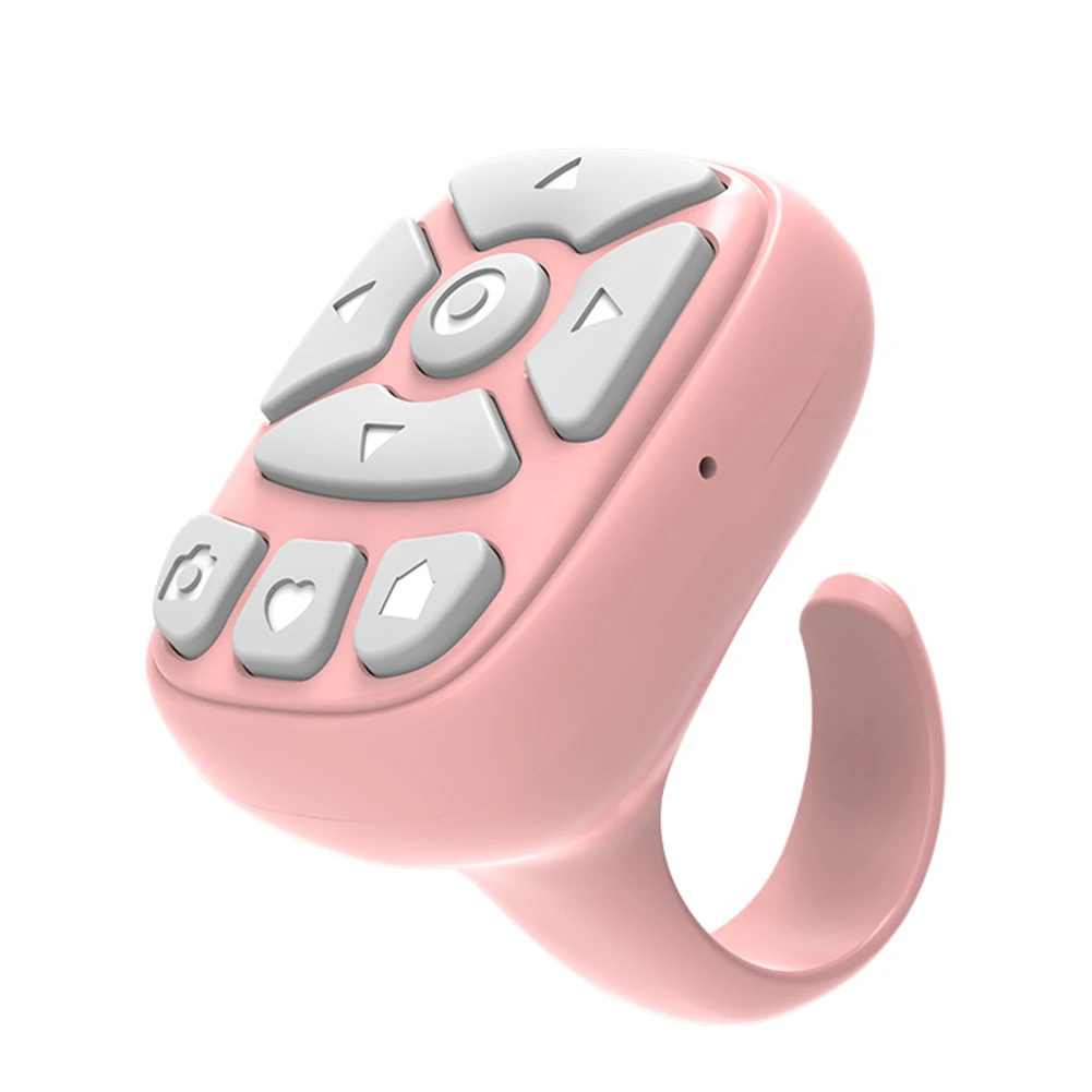 Anillo de desplazamiento para TIK Tok, palo de Selfie Compatible con Bluetooth, controlador de cámara, controlador de Video para Selfie con punta de dedo para iPhone y iPad - imagen 5