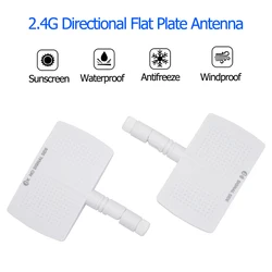Antena WiFi Direccional 2,4 GHz 18 dBi RP-SMA Alta Ganancia