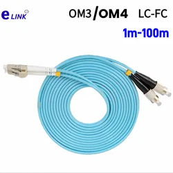 Cable Fibra Óptica LC/FC OM3 OM4 Dúplex Multimodo – ELINK Puente