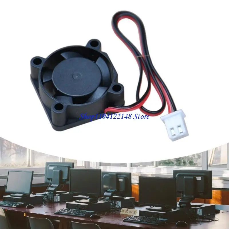 P9FA 25 mm Ventilador micro enfriamiento DC5V 12V 24V Rojos hidráulicos sin escobillas para impresora y electrónica - imagen 5