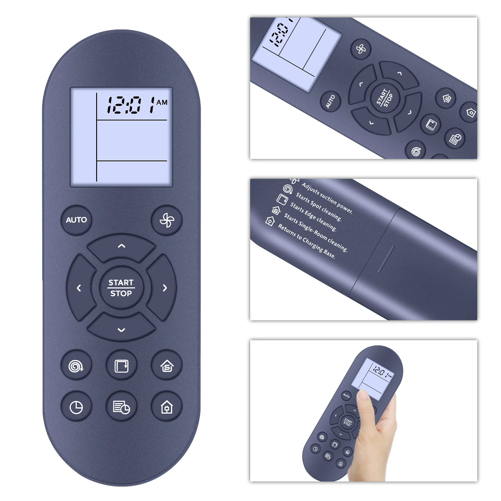 Nuevo Control remoto para Robot aspirador EUFY Boostiq RoboVac 11S T2108 11S MAX y RoboVac 12 y RoboVac 30 y Robovac 11(T2102) - imagen 2