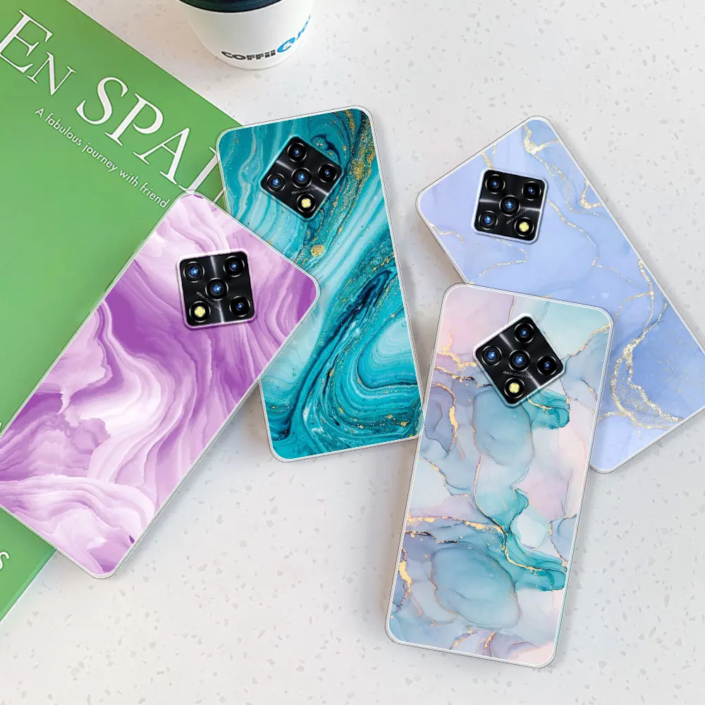 Fundas para Infinix Zero 8, Funda de teléfono con estampado de silicona suave y transparente, a la moda, para Infinix Zero 8i Coque - imagen 4