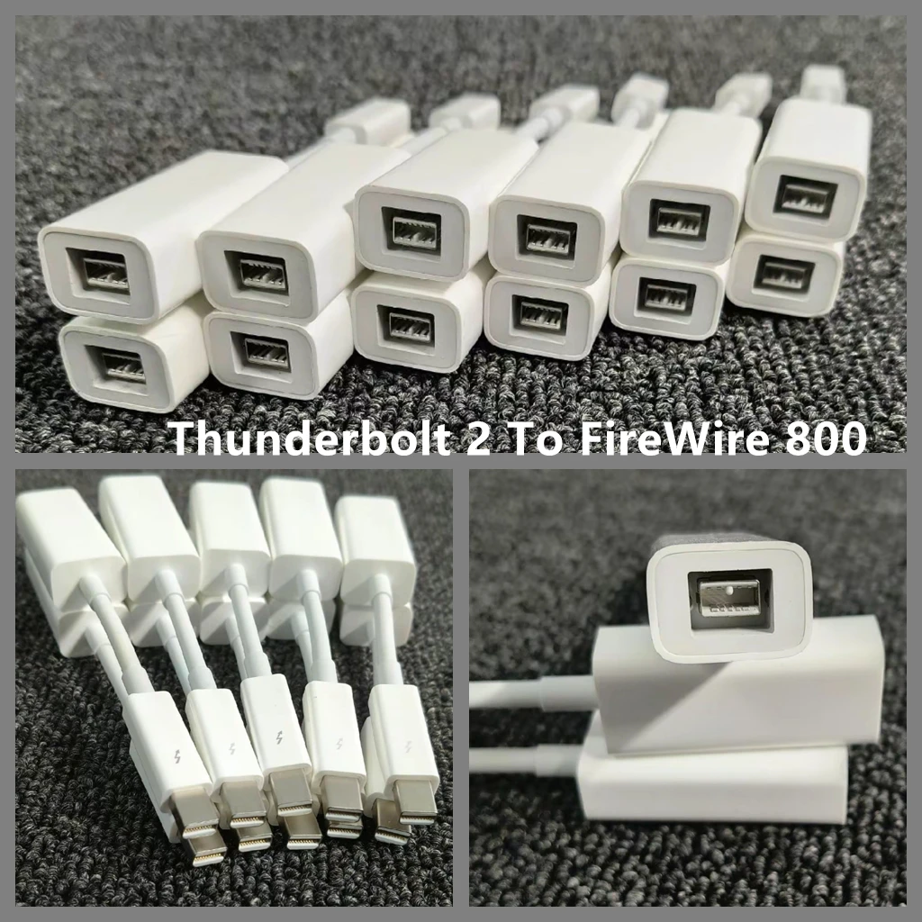 Adaptador Thunderbolt 2 a FireWire 800 de 9 pines Thunderbolt2 a Fire 1394B adecuado para computadoras Mac equipadas con puertos Thunderbolt - imagen 2