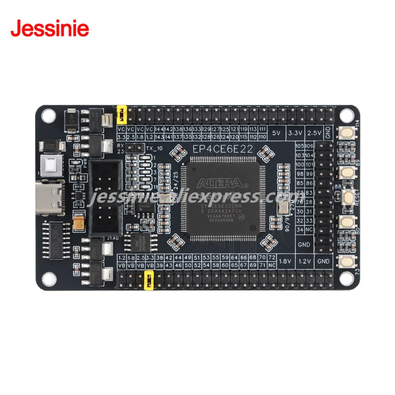 EP4CE6E22C8N FPGA EP4CE6E22 JTAG RAM276480 Bits Módulo de placa de desarrollo de placa de aprendizaje central de sistema para Arduino - imagen 3