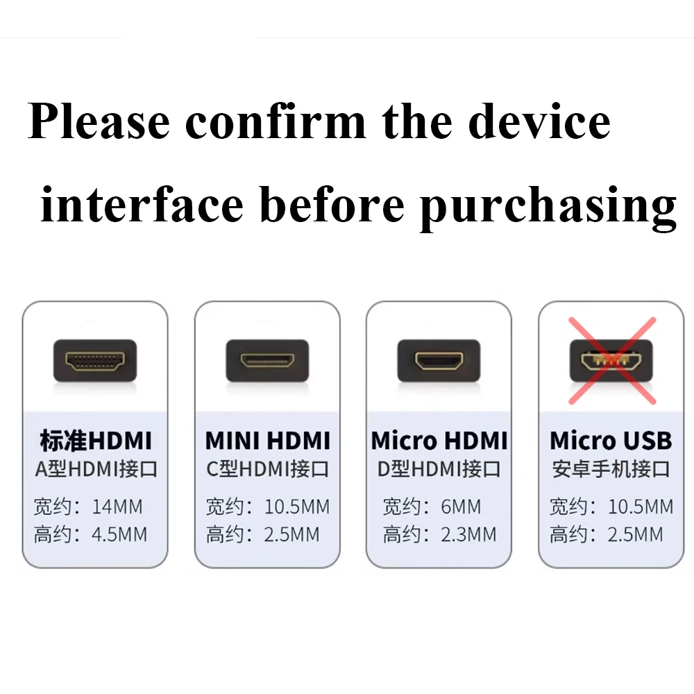 Cinta FPV Compatible con HDMI Cable plano Flexible Raspberry Pi 4 Micro HDMI a HDMI/Mini HDMI hembra 90 grados FFC 20 pines - imagen 5