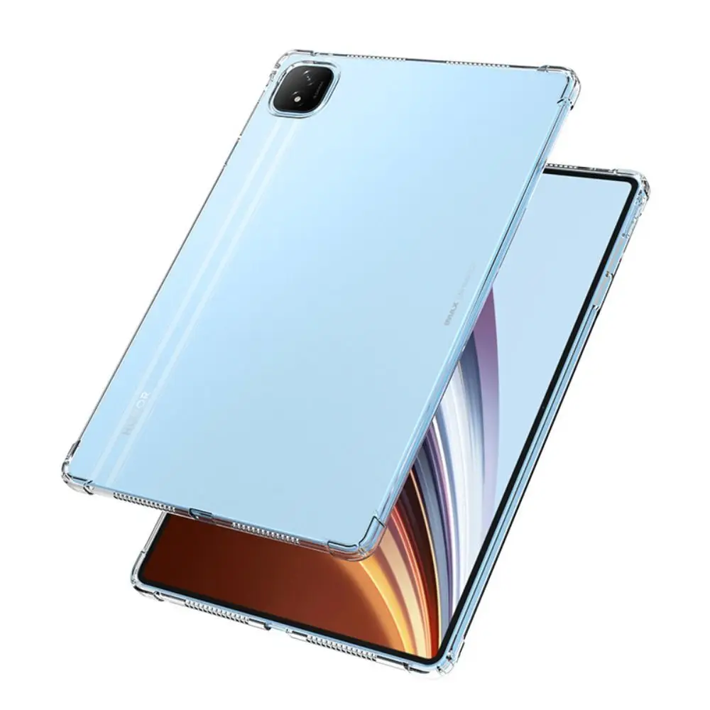 Funda para tableta con borde de Airbag, funda trasera transparente de TPU antiarañazos a prueba de golpes para Honor Pad 9 X8A GT Pro/MagicPad2 2024