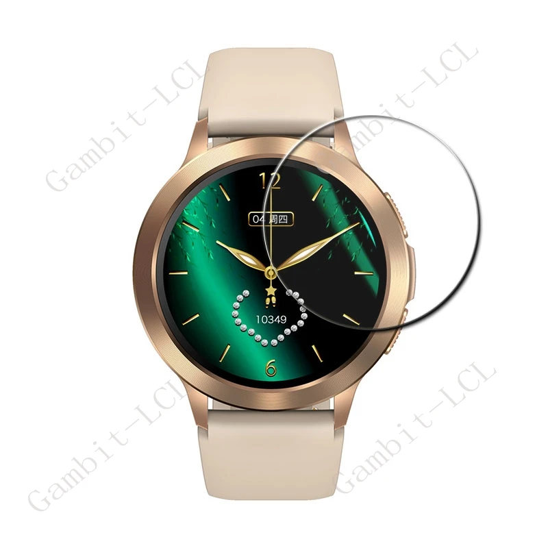 2 uds 9H Protector de pantalla de vidrio templado para Zeblaze Btalk 2 1,3 ''reloj inteligente ZeblazeBtalk2 Btalk2 película de cubierta de reloj inteligente - imagen 2