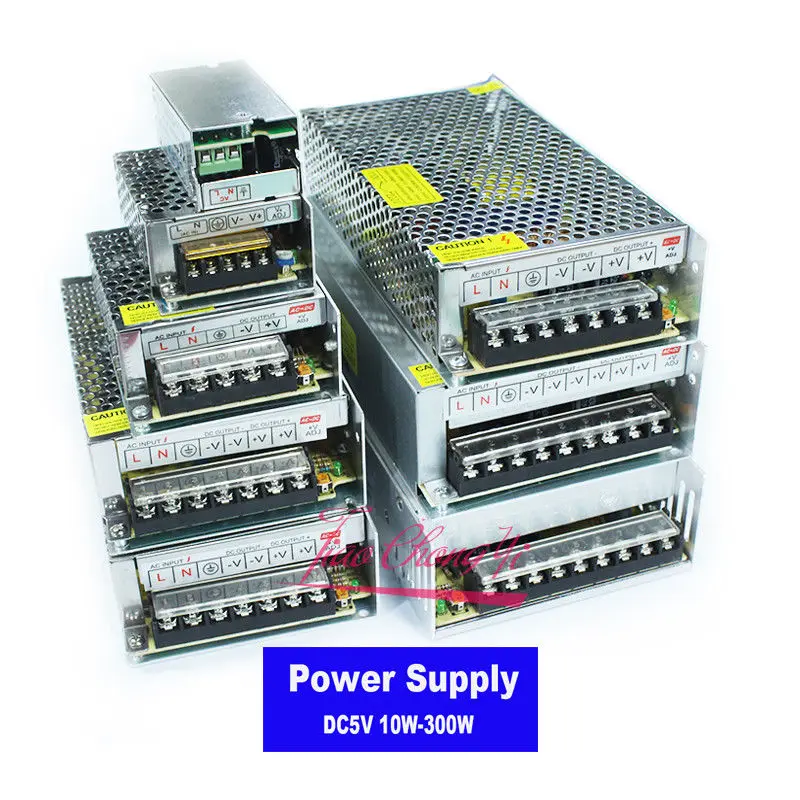 AC110V-220V a DC5V 2A/3A/5A/10A/20A/30A/40A/60A interruptor transformadores de fuente de alimentación LED WS2812B WS2801 SK6812 5050 tira de LED - imagen 2