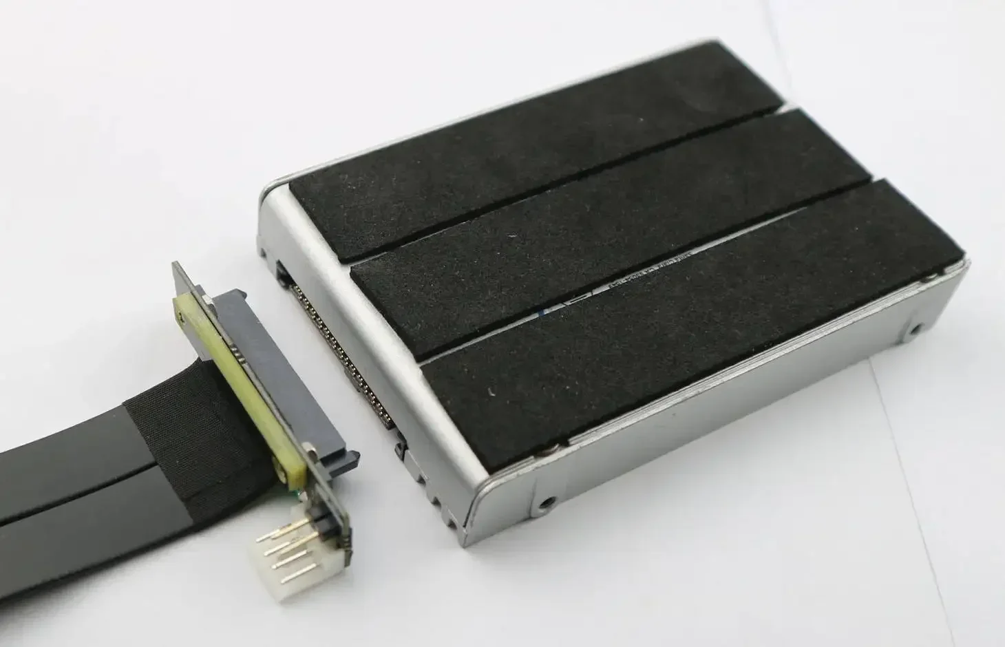 PCIE 3,0 X4 a U.2 interfaz U2 a PCI-E 3,0 X4 SFF-8639 Cable de datos de extensión de adaptador vertical para NVMe SFF 8639 puertos SSD de 2,5 pulgadas - imagen 4