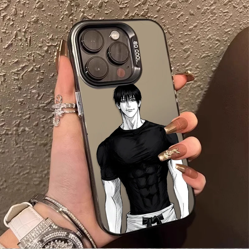 Funda de teléfono para Xiaomi Redmi Note 13 14 11 12 Pro Plus 4G 5G 12S 11S 10S 10 9 9S 12C 13C 14C A3 A4 Jujutsu Kaisen Toji Fushiguro - imagen 2