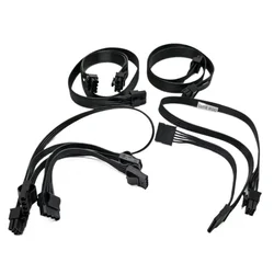 Cable Alimentación XFX GPU CPU 8 pines SATA IDE Molex