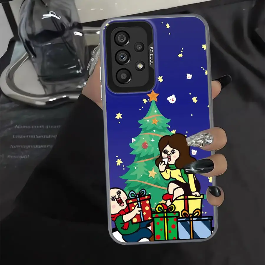 Funda navideña Bangbang Yuzhi para Samsung Galaxy A26 A31 A17 A20s A13 A14 A21s A23 A11 A12 A36 A35 A32 A34 A15 A16 A24 A25 trasera - imagen 4