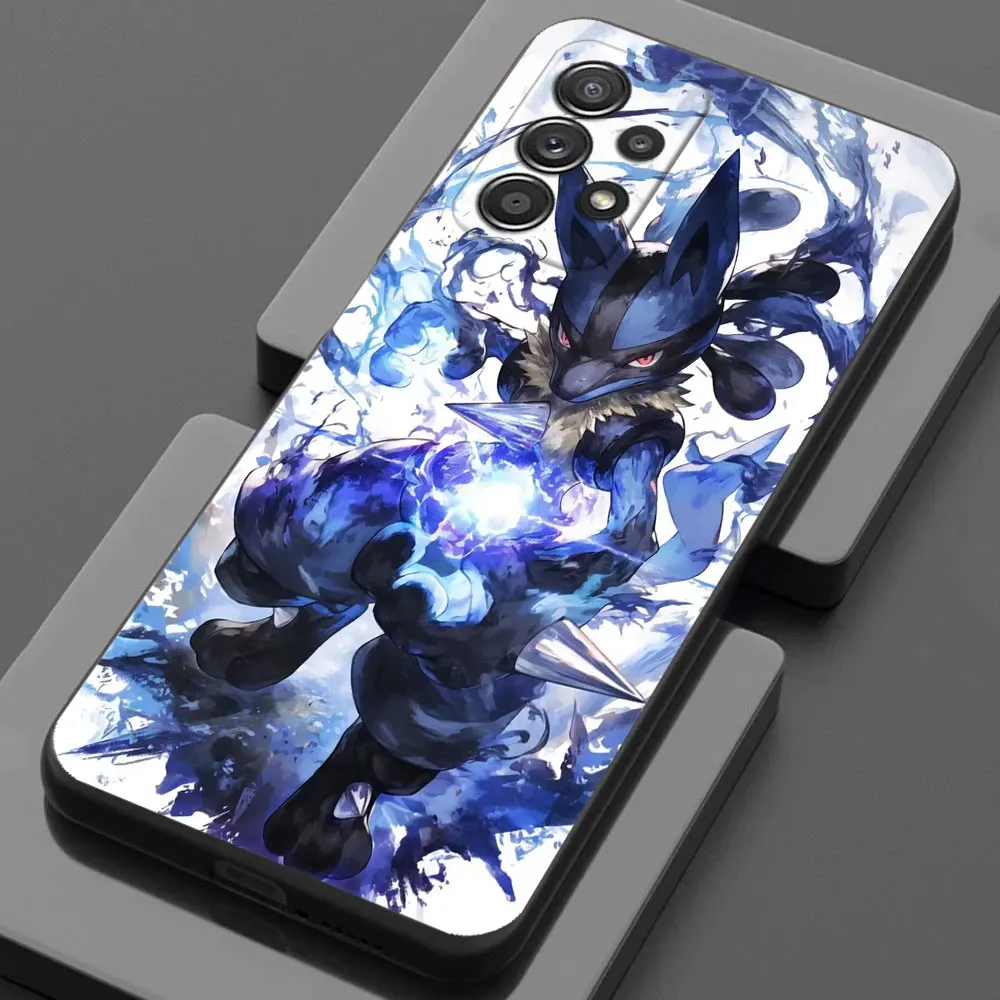 Gengar Bulbasaur Mewtwo Pokemons funda de teléfono Galaxy A56 5G funda para Samsung A55 A36 A26 A35 A34 A53 A54 A52 A73 A72 A32 A33 - imagen 5
