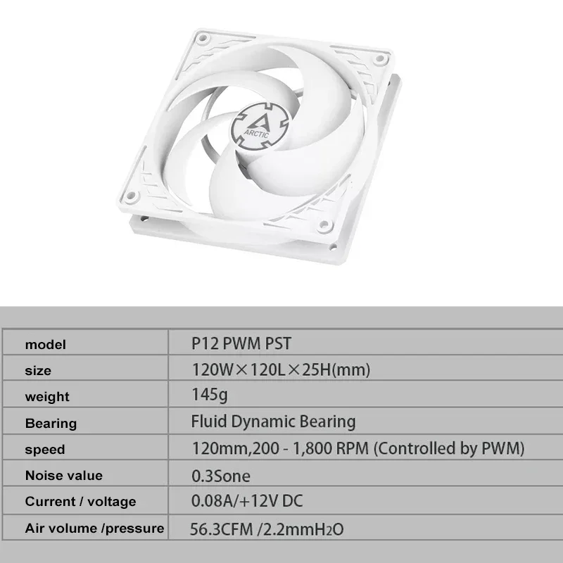 P12 PWM PST white