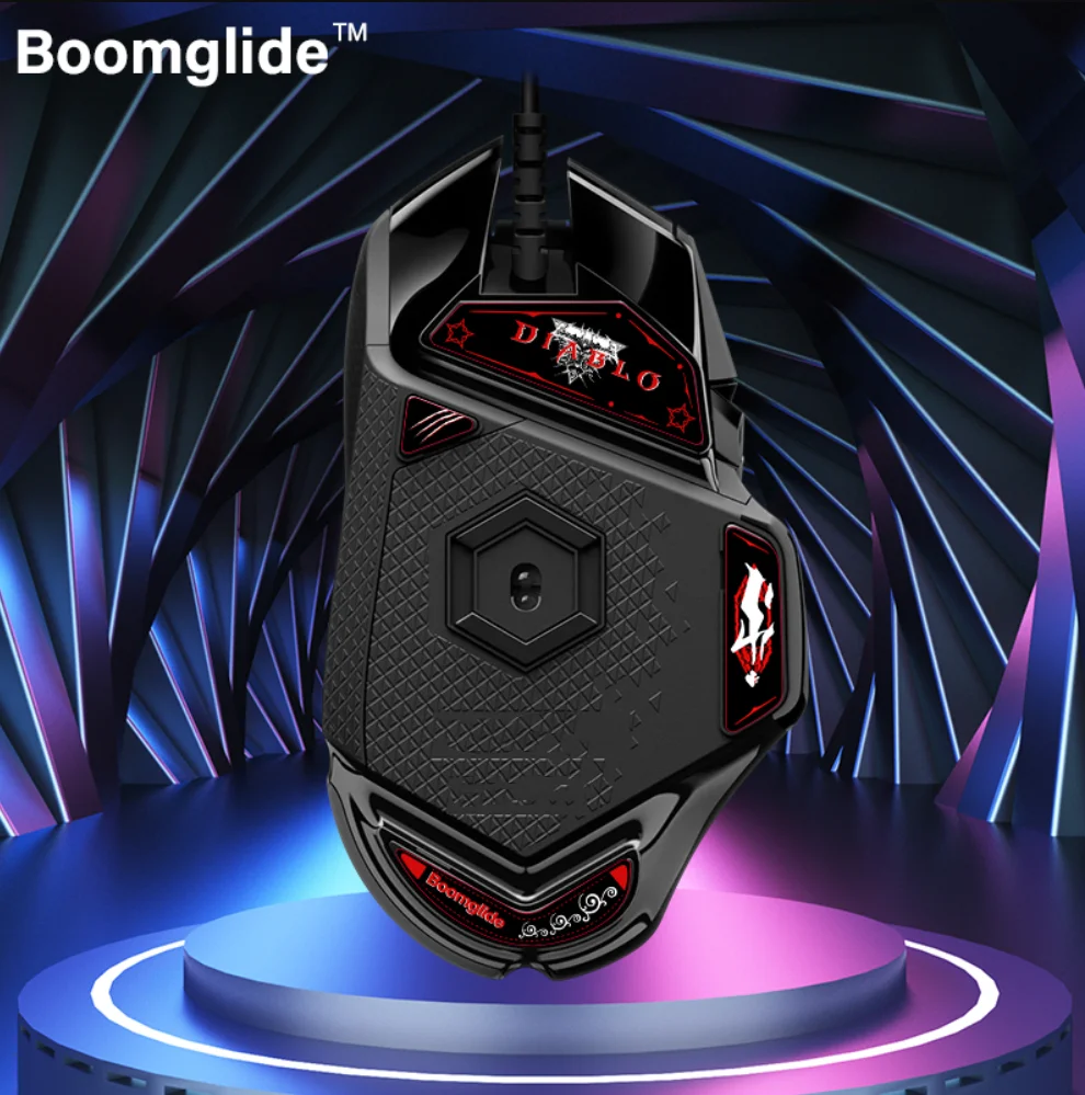 BOOMGLIDE GlassMouse pies compatibles con Logitech G502 Hero ratón con cable esports accesorio de ratón para juegos - imagen 4