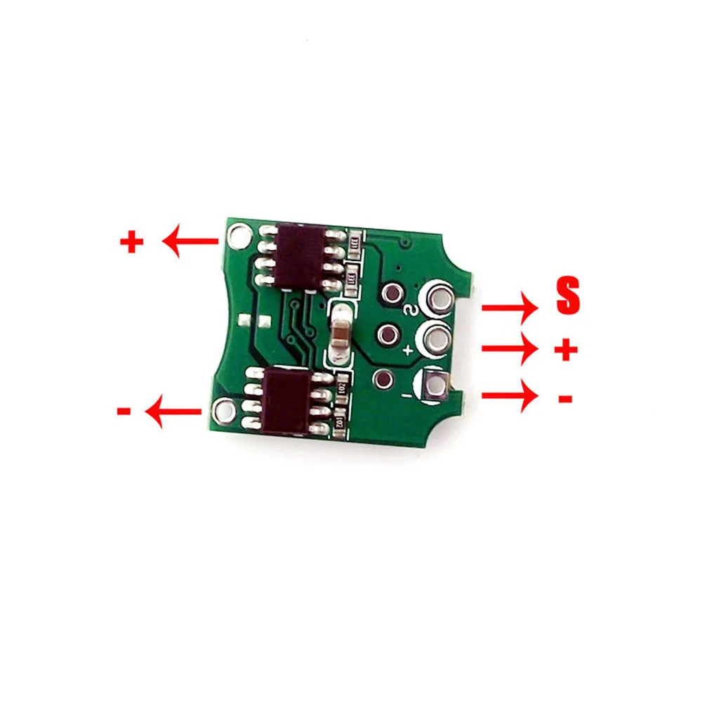 1pc / 2pcs DC3.5-6V 1A 3A Brushed Motor Speed Controller Motor Reducer Micro Motor Drive Module With Wire Brush Controller ESC - imagen 4