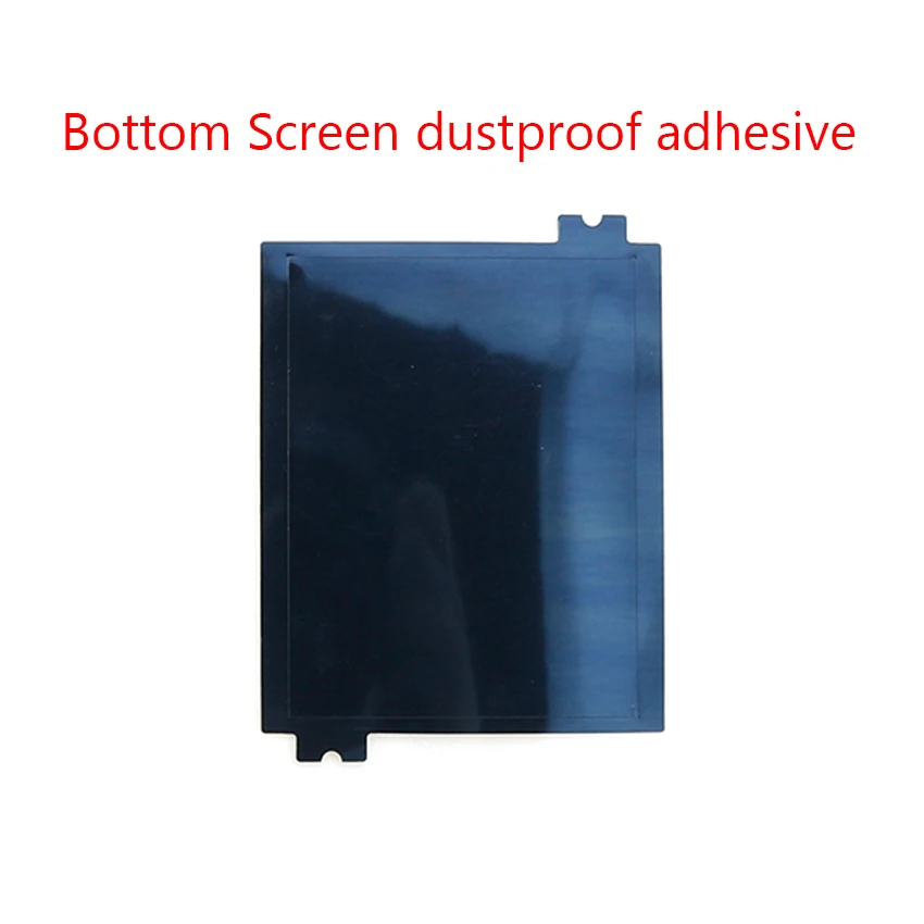 YuXi-esponja adhesiva a prueba de polvo, adhesivo de doble cara y aislamiento antiestático para DS Lite NDSL, parte superior inferior, pantalla LCD - imagen 4