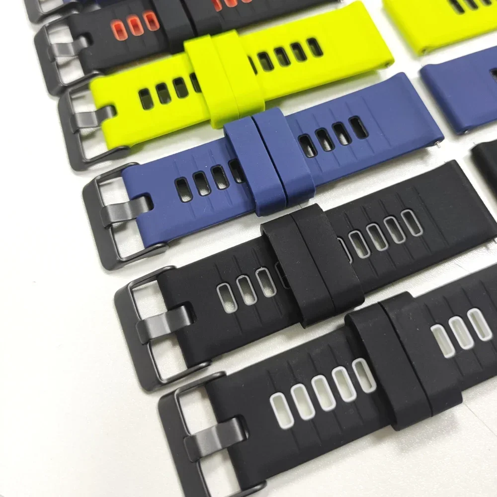Correa de 22mm y 20mm para Garmin Forerunner 265 745 255, pulsera de reloj musical Vivoactive 6 5 4 Venu 2 3, repuesto de bandas de silicona - imagen 4