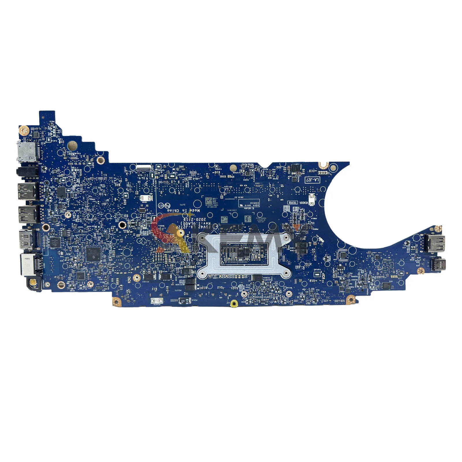 Placa base FDV42 LA-J272P para la placa base del ordenador portátil Dell Latitude 5411 I5-10400H I7-10850H CPU placa base DDR4 100% probado OK - imagen 2
