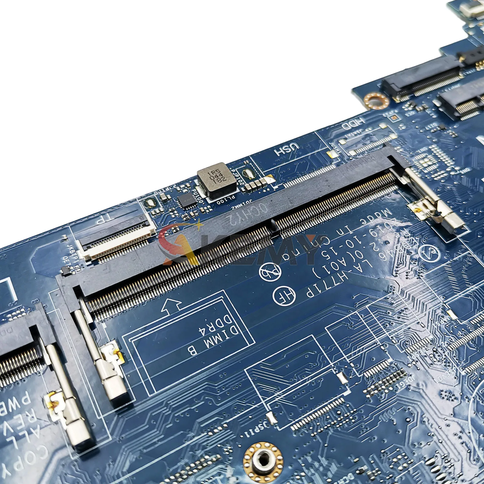 Para la placa base del ordenador portátil DELL Latitude 5400 LA-H771P EDB46 con i3 i5 i7 8th Gen CPU 00MDPF 0CXM83 100% probado OK - imagen 5