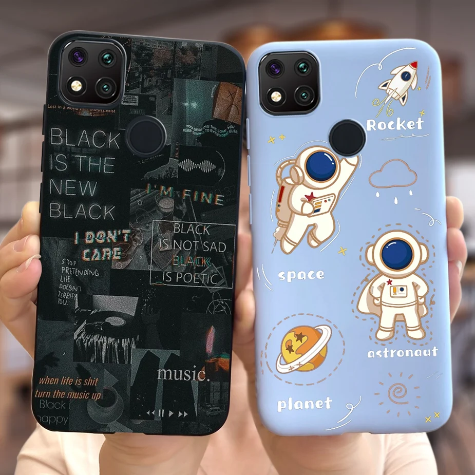 Funda trasera para Xiaomi Redmi 9C, carcasa de TPU suave pintada con dulces encantadores, NFC, 6,53 pulgadas - imagen 3