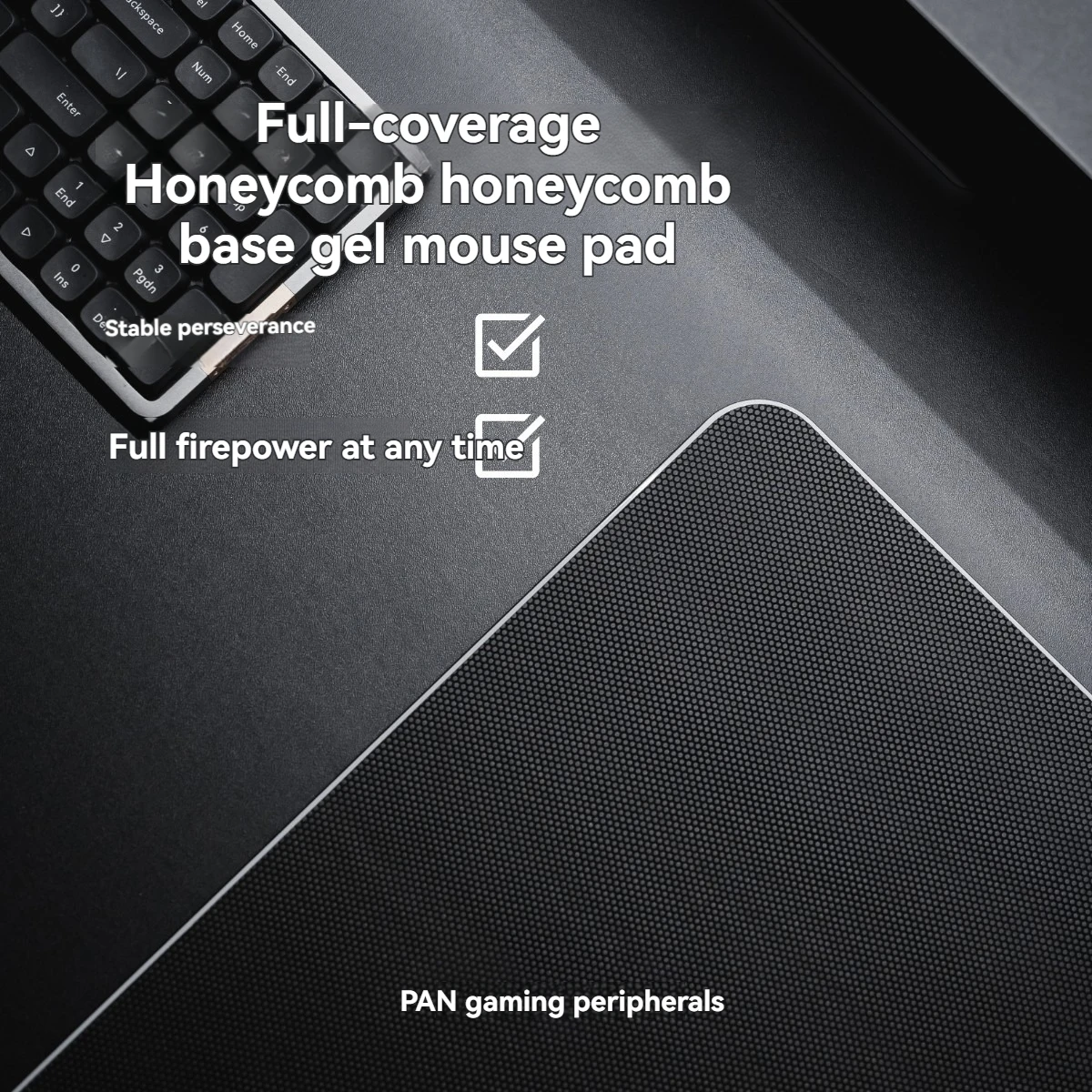 Alfombrilla de ratón de cristal Gamesense Sonar Minhwa, versión de copia de tigre, deportes electrónicos, alfombrilla deslizante grande de 500x400mm, alfombrilla de ratón de vidrio templado personalizada - imagen 4