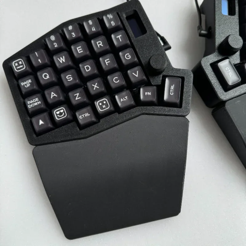 Kit de teclado dividido Sofle RGB de 58 teclas, soporte de mano magnético, teclado mecánico dividido con cable intercambiable en caliente personalizado, ergonómico QMK/VIAL - imagen 5