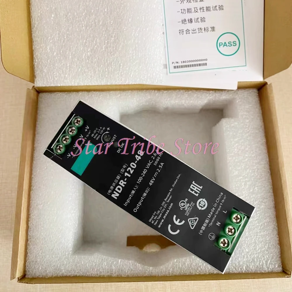 Fuente de alimentación CC montada en riel 48V 120W DNR-120-48 DNR-120-48V - imagen 3