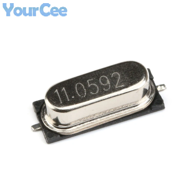 10 Uds SMD 49SMD tipo 11,0592MHz cristal pasivo 20PF ±20PPM 11,0592M - imagen 2