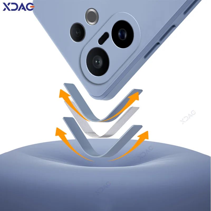 Fundas de lujo para teléfonos móviles Candy para VIVO S30 Pro Mini 5G V2465A protección VIVOS30Promini fundas blandas armadura cuadrada de silicona líquida - imagen 2