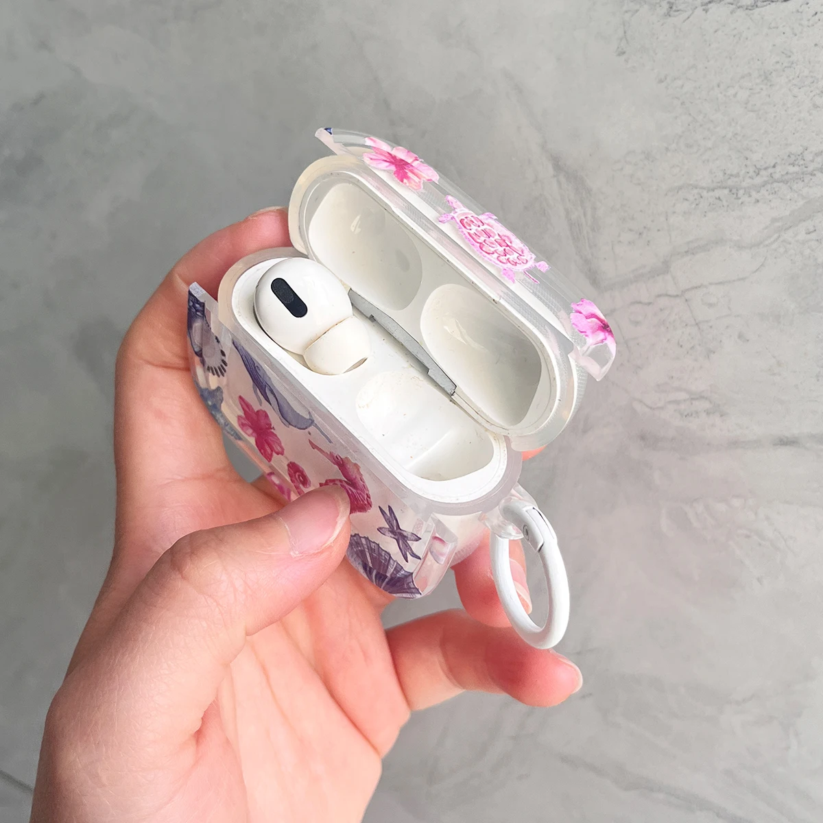 Funda Ocean de verano para Apple Airpods pro 2. ° caja de carga de auriculares inalámbricos Bluetooth para Airpods 2 3 4 1 funda protectora para auriculares - imagen 5