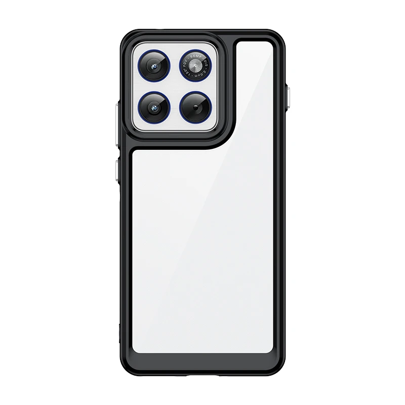 Funda de teléfono transparente para Motorola Moto X70 Air, funda protectora colorida para Moto X70 Air Cover para Moto X70 Air de 6,67 pulgadas - imagen 4