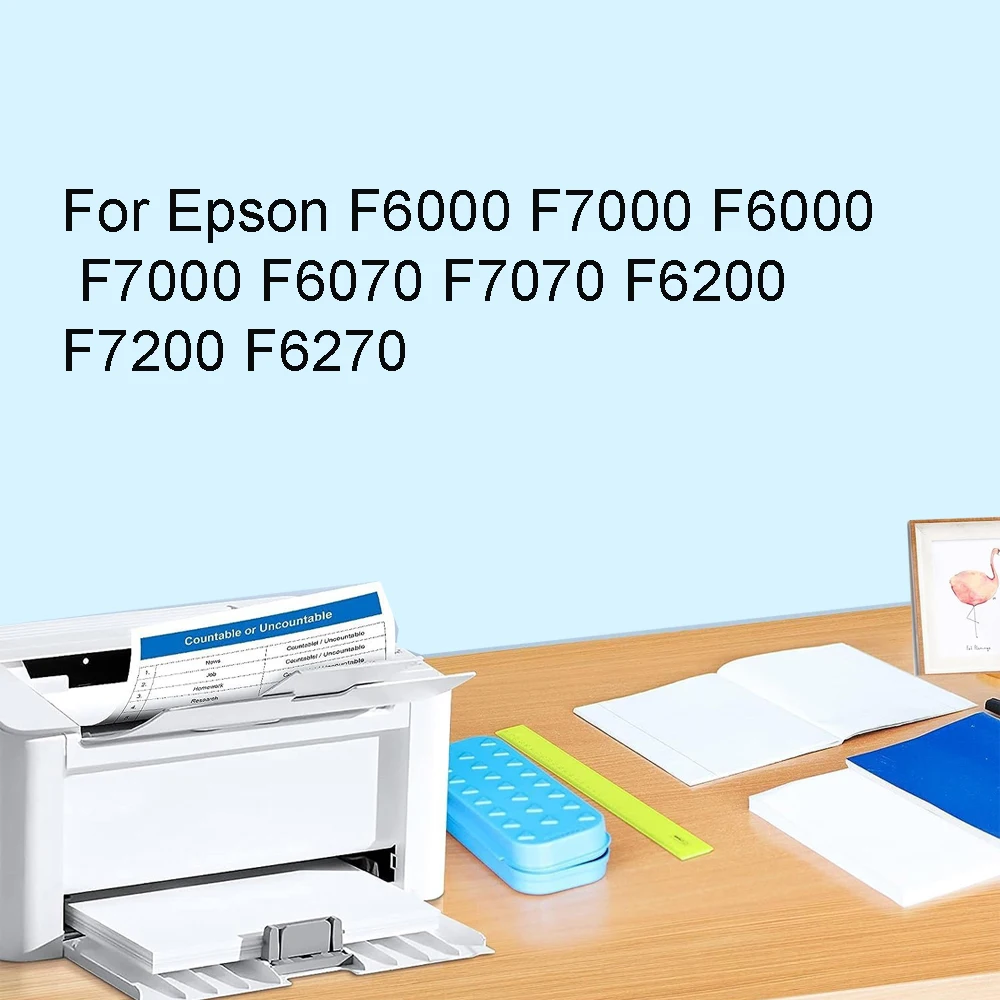 Bolsa de tinta de sublimación de tinte T741X T7411 T7412 T7413 T7414 con Chip para Epson F6000 F7000 F6000 F7000 F6070 F7070 F6200 F7200 F6270 - imagen 2