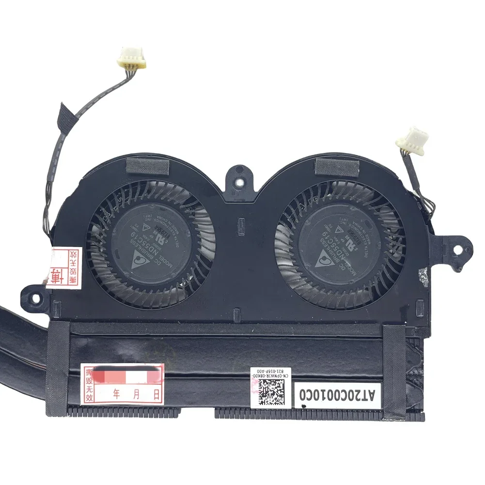 Ventilador de refrigeración de CPU de repuesto para Dell XPS 13 9380 Series 0WCX2D - imagen 4