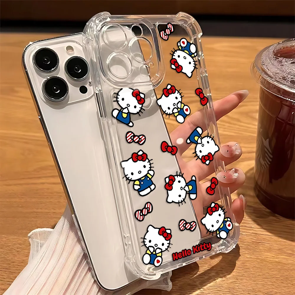 Nueva funda bonita de Hello Kitty para Samsung A56 A26 A33 A54 A52 A51 A13 A73 A55 A53 A36 A35 A34 A32 A25 A24 A22 A15 A14 A12 4G 5G - imagen 2