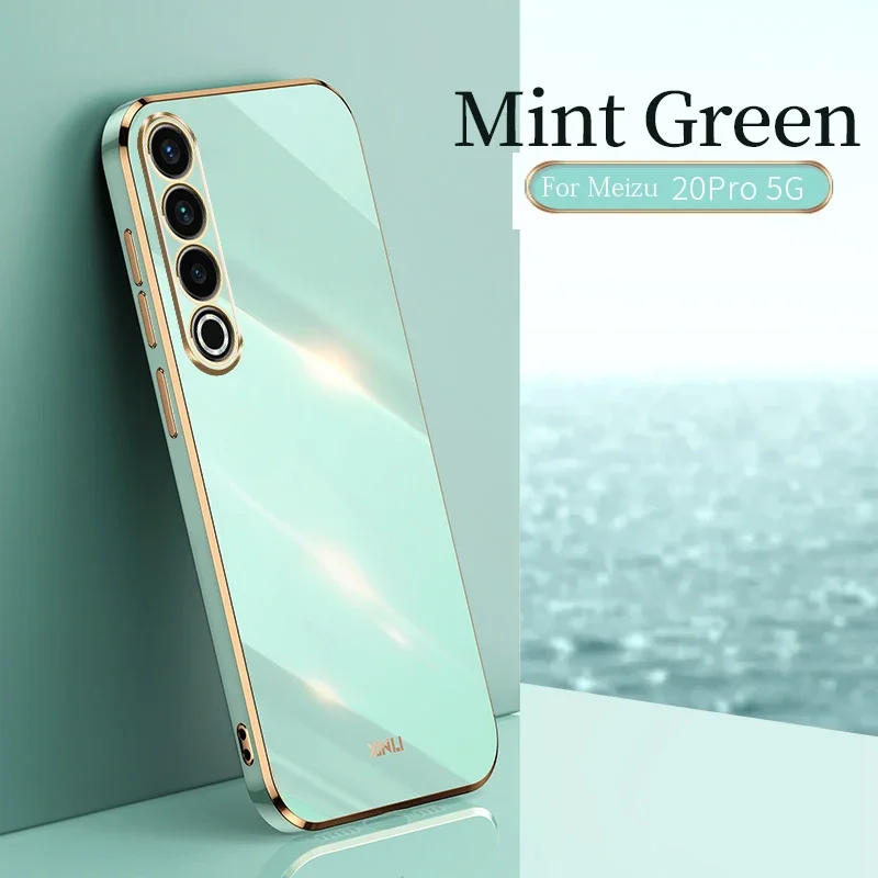 Para Meizu 20 Pro funda suave de TPU funda protectora de cámara antihuellas para Meizu 20 Pro 5G - imagen 2