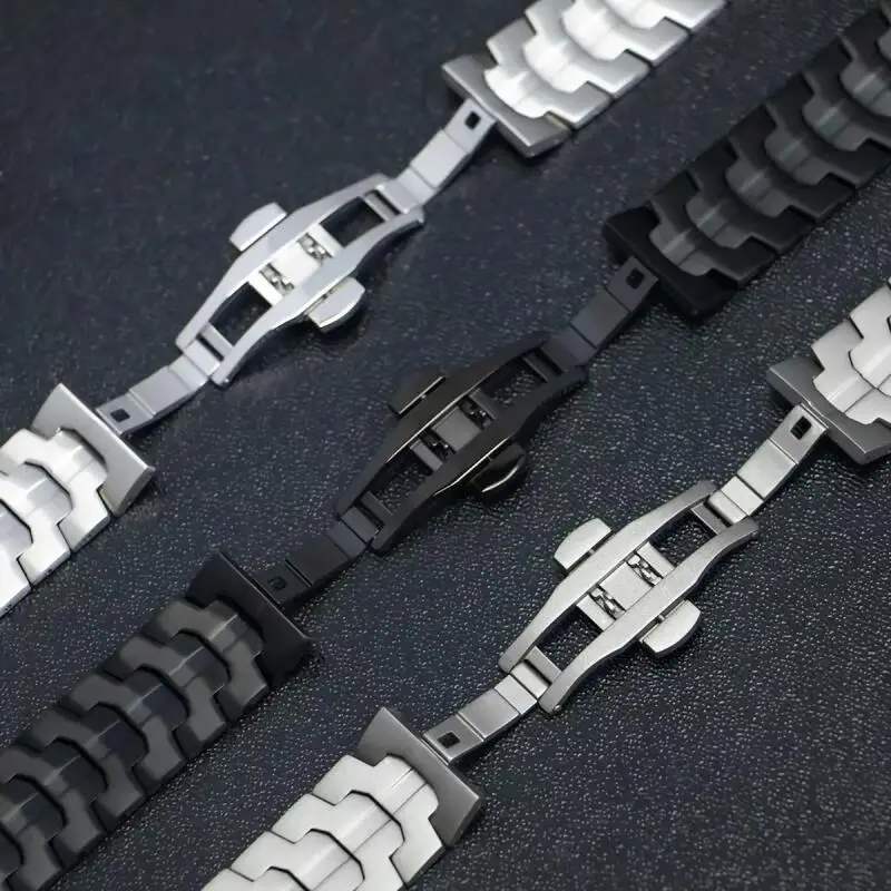 Correa de acero inoxidable para Huawei Watch D2, pulsera reemplazable, correa de Metal, accesorios para Huawei Watch D2 - imagen 2