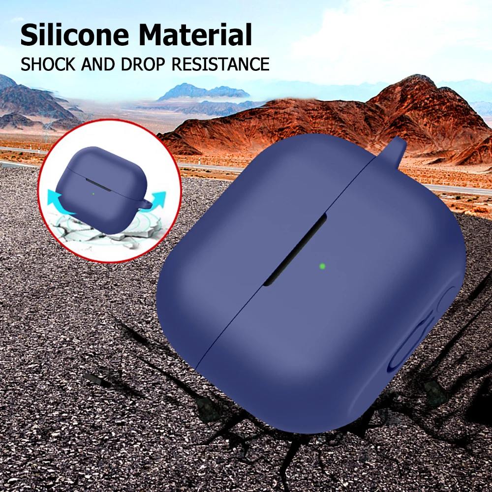 Funda protectora de silicona para auriculares Samsung Galaxy Buds 3 Pro, funda para auriculares Samsung Galaxy Buds 3 Buds3, parachoques para auriculares