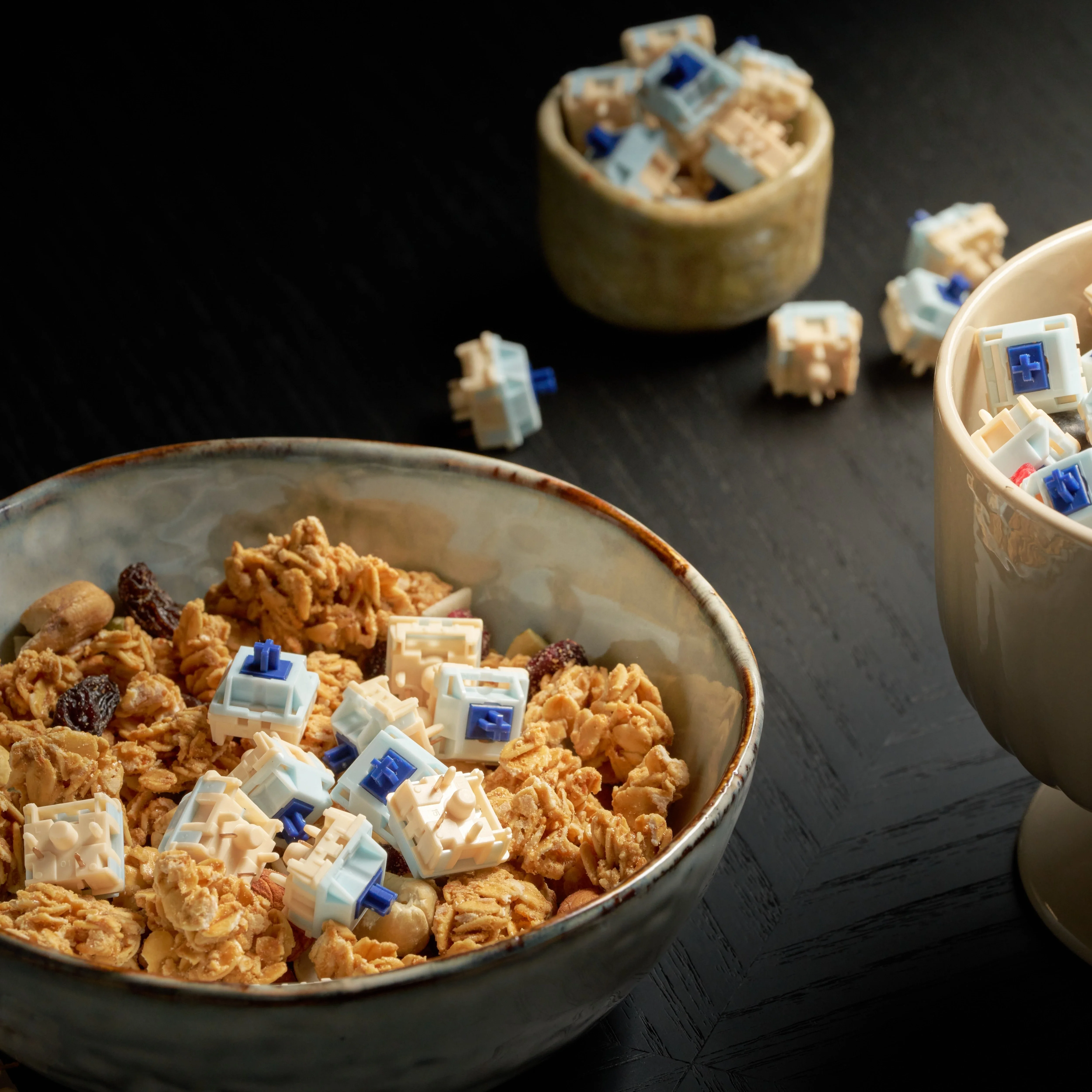 Sogurt Switch-interruptor lineal de gatillo lubricado de fábrica, 37g/42g, llave de personalización de vida × interruptor de teclado mecánico Milkyway - imagen 2