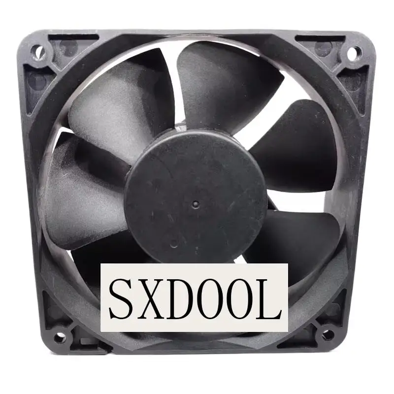 Para PELKO DF1238B24H 120x120x38mm DC 24V 0.68A Ventilador de enfriamiento de doble bola de 3 cables - imagen 2