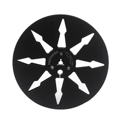 Abridor de 8 agujeros de 7 pulgadas, carrete vacío, cinta de grabación de aluminio, grabadora de cinta de carrete de Metal para grabadora de Audio analógica pionera