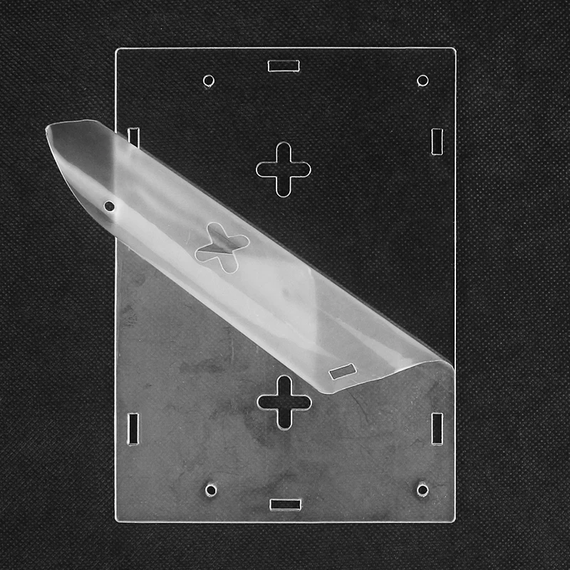 Banana Pi-carcasa acrílica BPI-R4, carcasa transparente opcional, ventilador PWN, radiador, enfriador pasivo activo para R4 - imagen 5