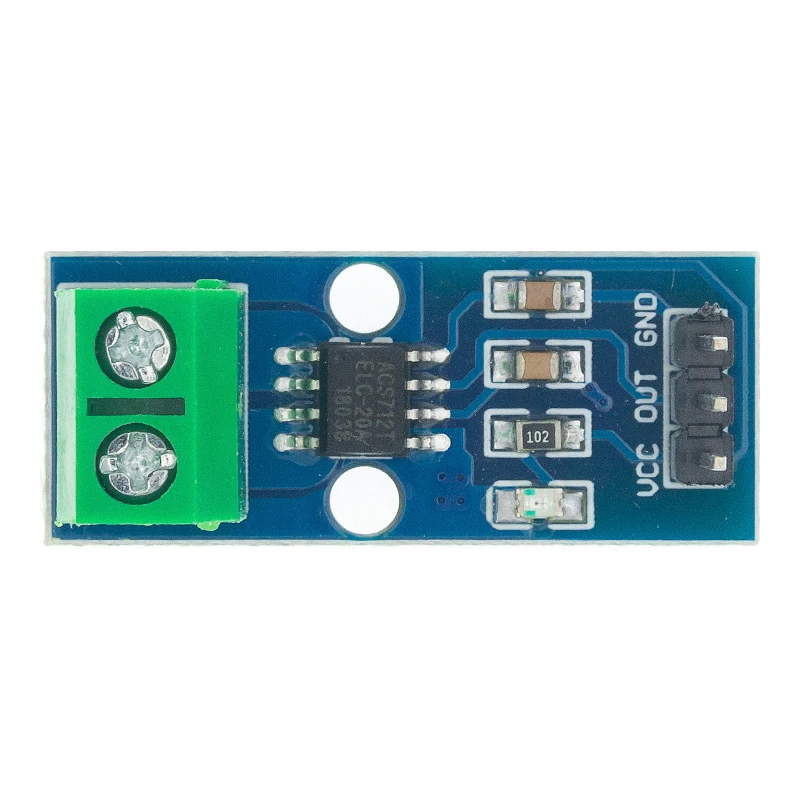 Módulo de Sensor de corriente Hall de rango ACS712 5A 20A 30A para Arduino ACS712-30A ACS712-20A ACS712-5A - imagen 4