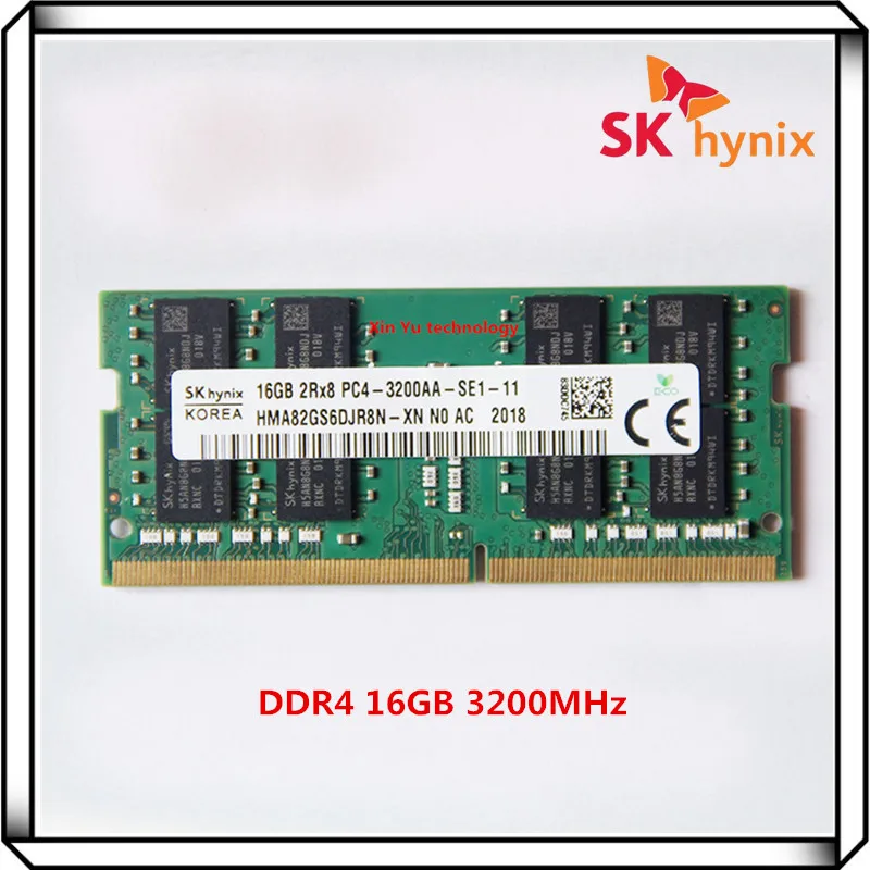 SK Hynix-memoria DDR4 para portátil, 16GB, 2Rx8, 3200AA, PC4, 3200MHz, SO-DIMM de RAM