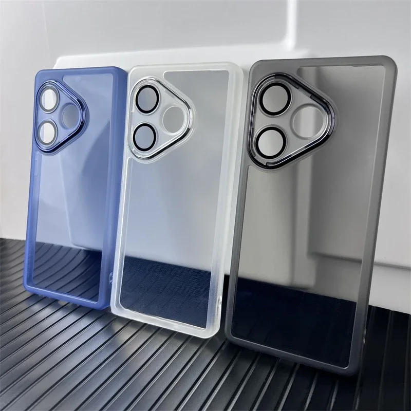 Funda de teléfono Original para OPPO Realme GT 6T GT6T 5G, película protectora de lente transparente de silicona suave, carcasa trasera de alta calidad